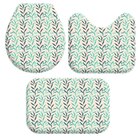 Jogo Tapetes para Banheiro Folhagem Clean