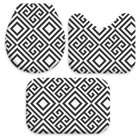 Jogo Tapetes para Banheiro Geo Matrix