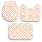 Jogo Tapetes para Banheiro Geometric Clean