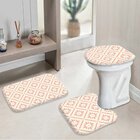 Jogo Tapetes para Banheiro Geometric Clean