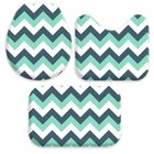 Jogo Tapetes para Banheiro Geométrico Rick