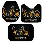Jogo Tapetes Para Banheiro Happy Easter Premium Único