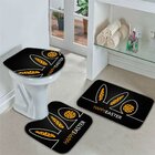 Jogo Tapetes Para Banheiro Happy Easter Premium Único