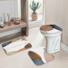 Jogo Tapetes Para Banheiro Lar É Onde O Amor Está Único