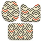 Jogo Tapetes Para Banheiro Listras  Único