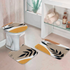 Jogo Tapetes Para Banheiro Minimalista E Natural Único