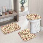 Jogo Tapetes para Banheiro Paris