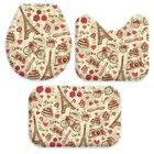 Jogo Tapetes para Banheiro Paris