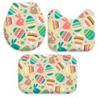 Jogo Tapetes Para Banheiro Páscoa Colorida Único