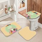 Jogo Tapetes Para Banheiro Páscoa Feliz Páscoa Único