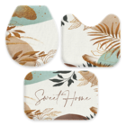 Jogo Tapetes Para Banheiro Sweet Home Único