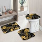 Jogo Tapetes Para Banheiro Tropical Premium Único