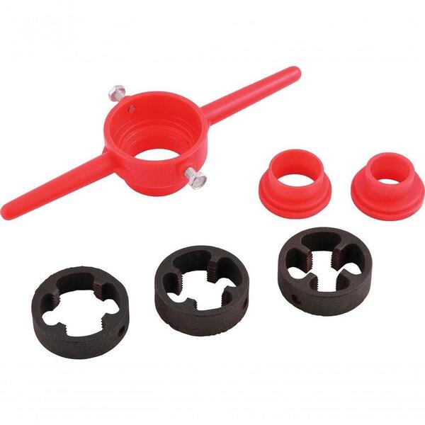 Jogo Tarraxa P/ Cano De Pvc 1/2" A 1" Corpo Plástico Nove54