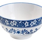 Jogo Tigela Bowl Porcelana Blue Garden Grande 350ml 4 Unidade