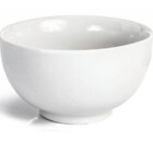 Jogo Tigela Cumbuca Porcelana Branca 470ml 6 Unidades