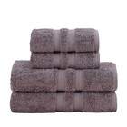 Jogo Toalha Banho Gigante E Rosto Algodão Egípcio 4 Peças Bud