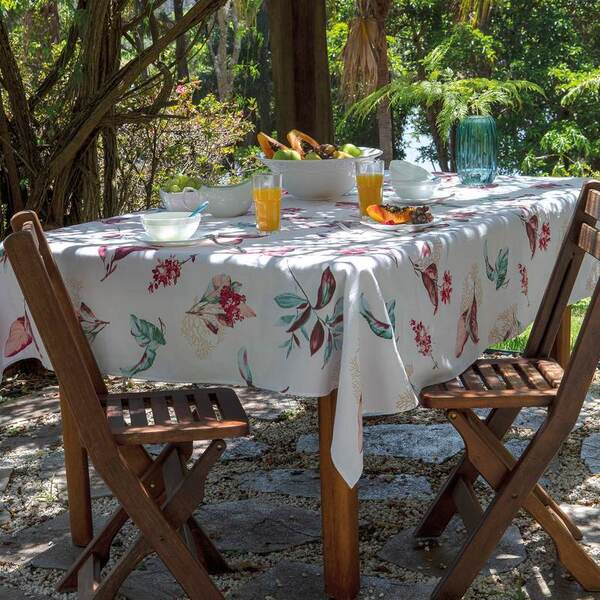 Jogo Toalha De Mesa 6pc 78x78cm Impermeável Coraly Kacyumara