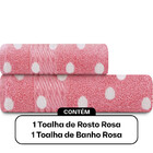 Jogo Toalhas 2 Peças Prisma Formosa Banho E Rosto 100 Algodão