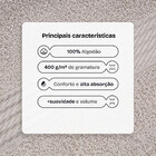 Jogo Toalhas 2 Peças Prisma Formosa Banho E Rosto 100 Algodão