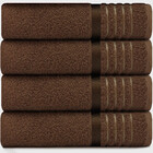 Jogo Toalhas 4 Peças Banho Algodão Fio Open End Otto Karsten