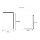 Jogo Toalhas Banho Buddemeyer 2p Lollipop Cinza