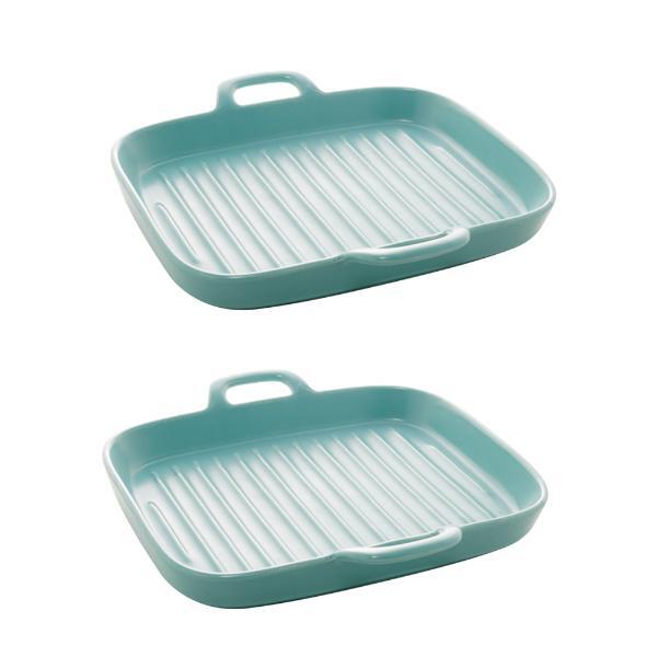 Jogo Travessas Bon Gourmet Nórdica 19x3cm 2 Peças Menta