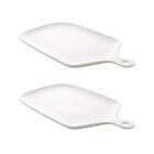 Jogo Travessas Bon Gourmet Nórdica 26x16x2cm 2 Peças Branco