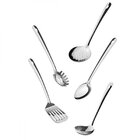 Jogo Utensílios De Cozinha Inox 5 Peças Up Home - Ud011