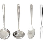 Jogo Utensílios Inox  Escuma, Concha, Colher E Garfo - Yazi