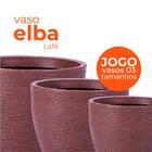 Jogo Vasos 3 Tamanhos Elba Café Terrano