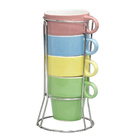 Jogo Xícaras Chá 5 Peças Class Home