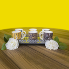 Jogo Xícaras De Café Coffee 55 Ml 6 Peças Class Home