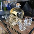 Jogo Yangzi De Licoreira E  4 Copo Shot Caveira - 20801