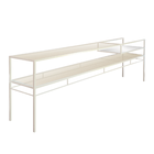 Josh - Buffet Com Nicho Espelhado Charlotte - Dourado - 250cm