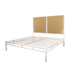 Josh - Cama Luxo Com Cabeceira - King - Preto