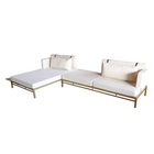 Josh - Sofá Com Chaise Billard - Preto - 320cm