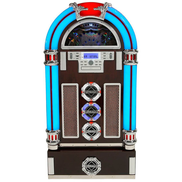 Jukebox Classic Modelo 29.894 Com Luzes De Led E Controle Remoto