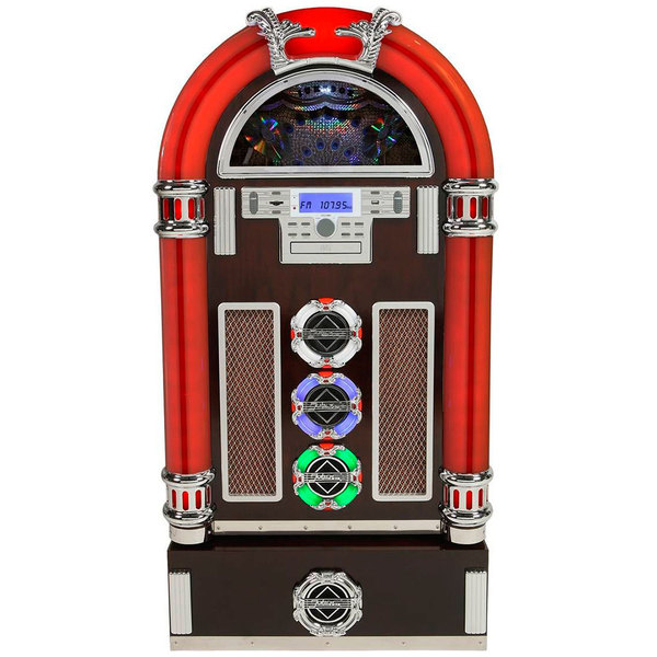 Jukebox Classic Modelo 29.894 Com Luzes De Led E Controle Remoto