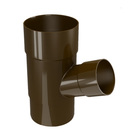 Junção de Redução 80x50mm 67° Marrom Odem