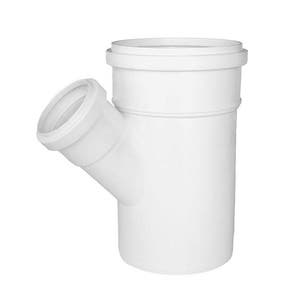 Redução Excêntrica PVC para Esgoto 75x50mm ou 3