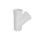 Junção Simples 45º Esgoto Branca - Krona, Tamanho: 75mm X 75mm