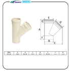 Juncao Simples De Esgoto Dn100 Amanco