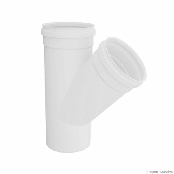 Junção Simples Esgoto 50 X 50mm Amanco