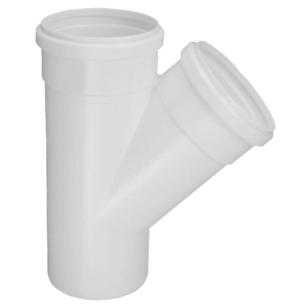 Junção Simples Esgoto Primário Krona 45 50x50 - Embalagem Com