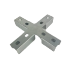 Junção interna " x " perfilado 38x38mm Aço Zincado Seb Brasil