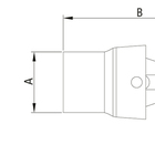Junta Universal Rotacao 360º Em Aco Cromo Vanadio - Encaixe 1