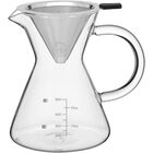 Kanne Cafeteira Com Filtro 16x16x12cm 500ml Borosilicato Tran
