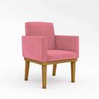 Ki 02 Poltronas Com Base Oferta + Namoradeira Sala Rosa
