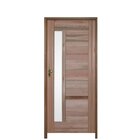 Ki Porta De Madeira Bbb Com Visor 210x72cm Batente 11cm Fecha