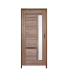Ki Porta De Madeira Bbb Com Visor 210x82cm Batente 11cm Fecha